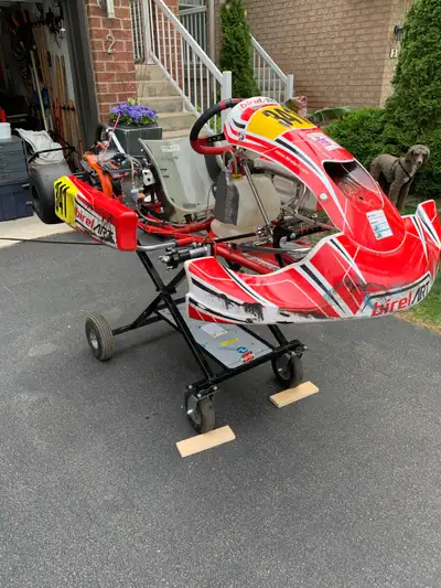 Birel art am29 used for one season. Comes with seat that has some wear in it and a Rev dolly to whee...