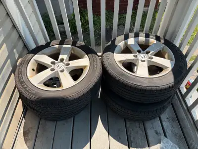 New tires on rims