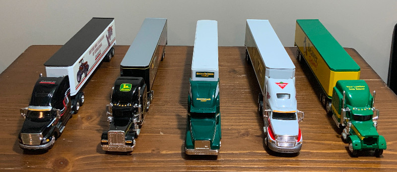 Five transport trucks for sale  
