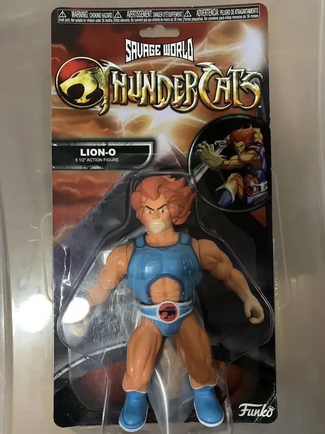 Savage World Thundercats Lion-O - VERY RARE in Toys & Games in Mississauga / Peel Region - Image 2