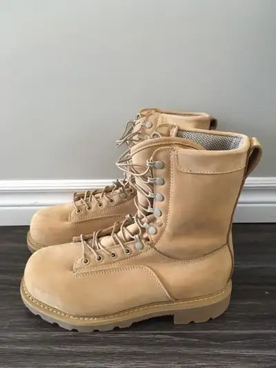 Tan STC Military Safety Boots, View more