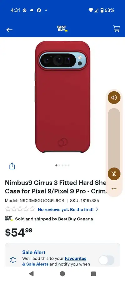 Nimbus Citrus 3 Pixel 9 Phone Case For Sale, View more