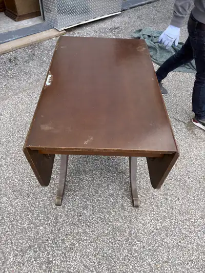 Free delivery used Drop leaf dining table, View more