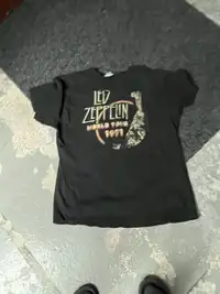 Chandail LED ZEPPELIN  (1971 tour) tshirt usagé used