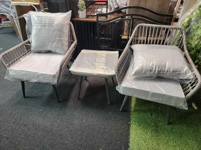3 Pieces Patio Set - Early Bird Sale in Patio & Garden Furniture in Markham / York Region - Image 6