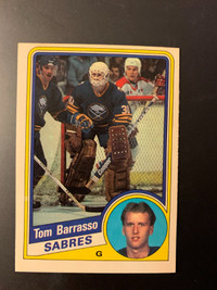 1984-85 Tom Barrasso #18 O-Pee-Chee Rookie Card MINT