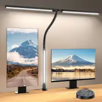 NEW LED Desk Lamp 3 lights with Remote Control, 24W Ultra Bright