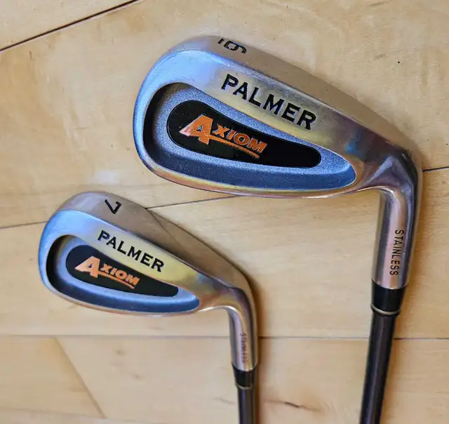 Palmer Axiom 6 & 7 Irons – Graphite Shafts – Right-Handed in Golf in Ottawa - Image 9