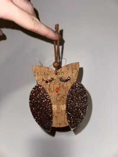 Christmas owl ornament (1.5$), View more