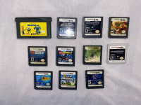Nintendo DS/3DS/GameBoy Cartridges