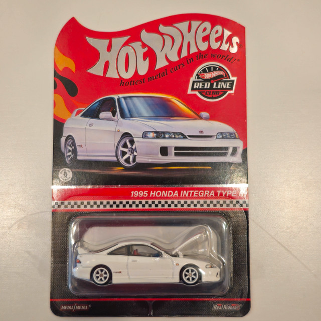 HOT WHEELS RED LINE CLUB 1995 HONDA INTEGRA TYPE R in Toys & Games in City of Toronto