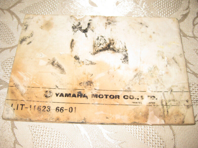 Yamaha Motorcycle TX 650 Manual - $40.00 obo in Other in Kitchener / Waterloo - Image 3