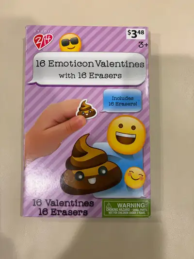 Emoticon Valentines - brand new box , View more
