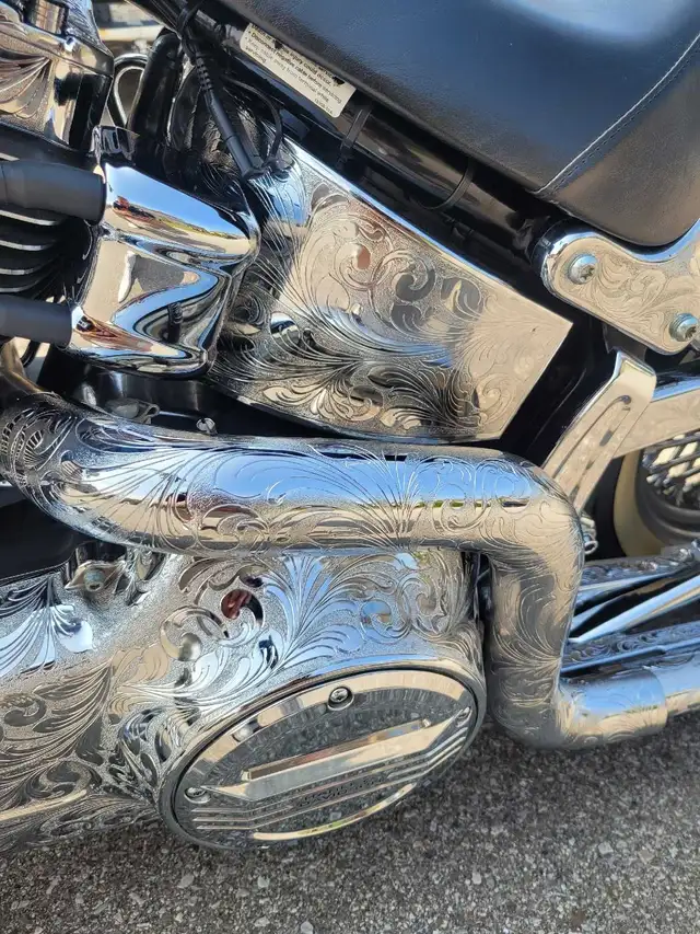 2010 Harley Davidson Softail Deluxe in Street, Cruisers & Choppers in Kitchener / Waterloo - Image 4