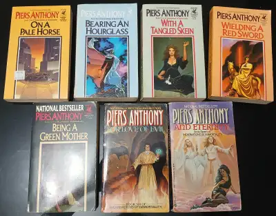 PIERS ANTHONY'S "INCARNATIONS OF IMMORTALITY" - 7 PAPERBACKS, View more