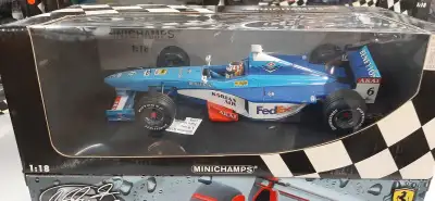 Diecast Benetton F1 A. Wurz Launch #6 Minichamps1/18 Formula 1 #180 980096 Autos de collection minia...