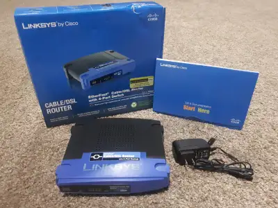 Linksys Cable/DSL Internet Router, View more