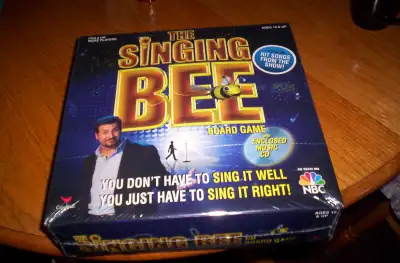 The Singing Bee Board Game with cd (new) still in box a great gift