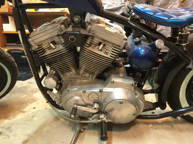 New Harley Dividson build on 95 frame in Street, Cruisers & Choppers in Winnipeg - Image 5