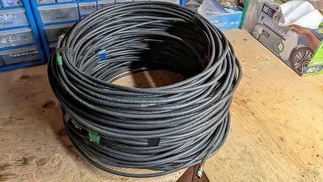 RG6 Quad Shielded Coaxial Cable