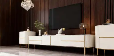 New Premium Tv stand or Tv Console For Sale~With Cabinets, View more