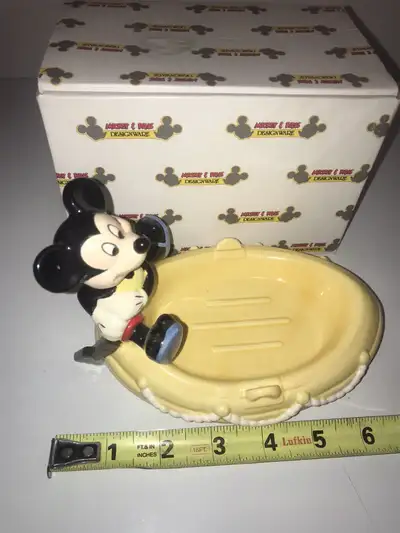 Walt Disney Mickey Mouse  Soap Dish Applause Original Box, View more
