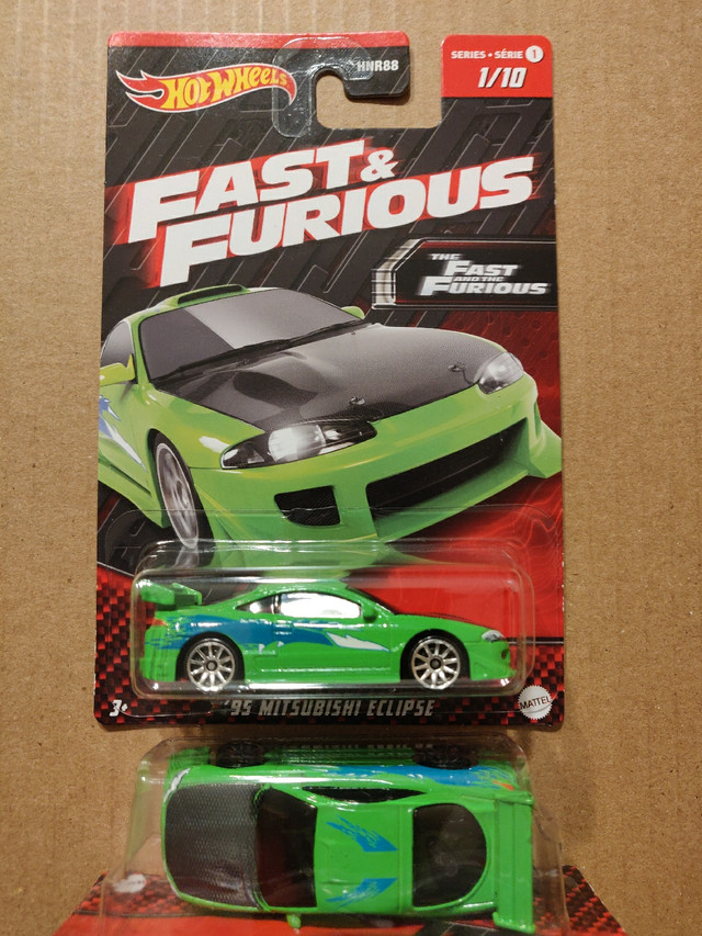 New Hot Wheels Fast & Furious Mitsubishi Eclipse 1:64 diecast  in Toys & Games in City of Toronto