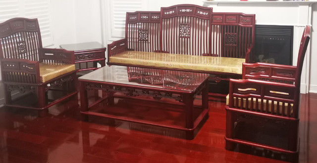 Red Rosewood Furniture in Chairs & Recliners in Markham / York Region
