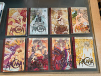 Arcana vol:1,2,3,5,6,7,8,9 by So-Young Lee 2008$120 all