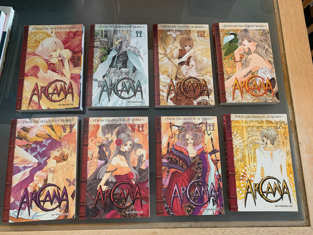 Arcana vol:1,2,3,5,6,7,8,9 by So-Young Lee 2008$120 all in Comics & Graphic Novels in Markham / York Region