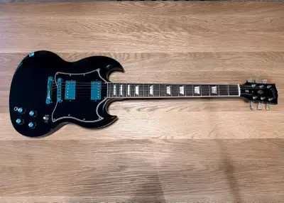 Gibson SG Standard 2008 – Black – Avec étui rigide (Hardshell), View more