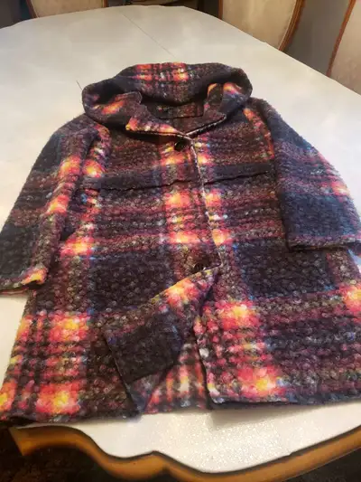 LADIES CARRE NOIR COAT , View more