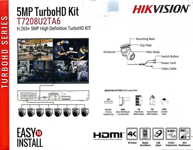 EKI-K164T412 Hikvision NVR kit @Angel Electronics Mississauaga  in Cameras & Camcorders in Mississauga / Peel Region - Image 9