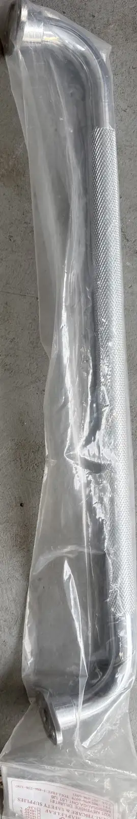 Here's a brand new chrome grab bar, still sealed in its original packaging, ready to add a touch of...