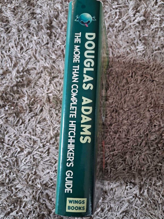 DOUGLAS ADAMS - COMPLETE HITCHHIKER'S GUIDE TO THE GALAXY (HC) in Fiction in Barrie - Image 3