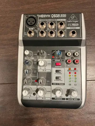 XENYX Q502 USB behringer, View more