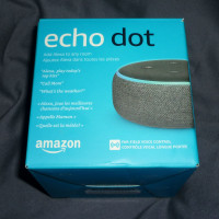 $30 Amazon Echo Dot Gen 3 Alexa smart speaker new in box