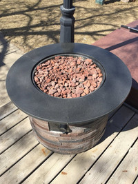 Propane fire pit