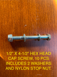 1/2 x 4-1/2-inch Hex Head Cap Screw