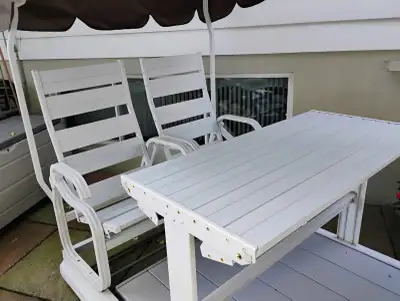 Balançoire extérieure en aluminium, View more
