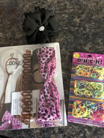 Hair accessories new in package, View more