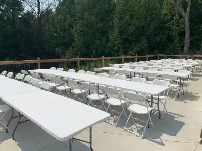 Table and chair rentals , View more