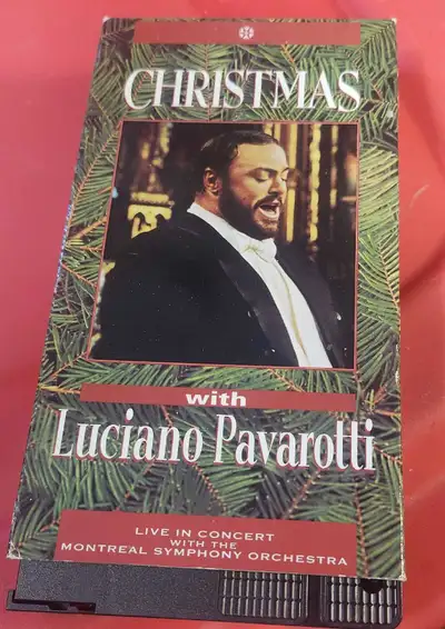 Luciano Pavarotti Christmas VHS, View more