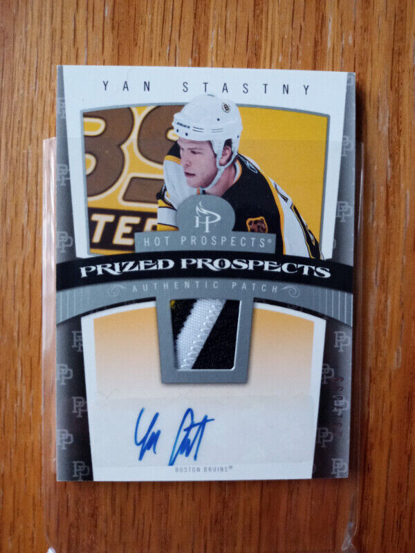 2006-07 Fleer Hot Prospects 103 Yan Stastny /599 rookie RC Bruin in Arts & Collectibles in St. Catharines - Image 2