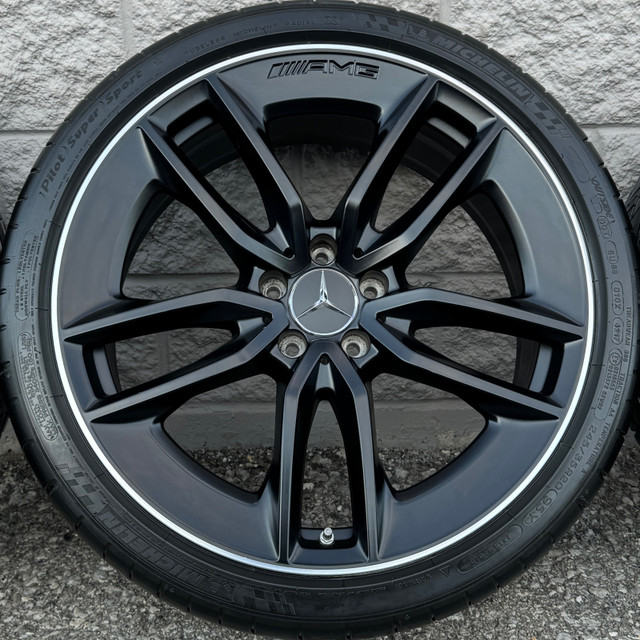 (NEW) 4x Mercedes E43 | E53 AMG 20" OEM Summer Wheels Package in Tires & Rims in City of Toronto - Image 3