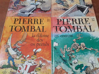 Pierre Tombal Bandes dessinées BD Lot de 4 bd différentes 