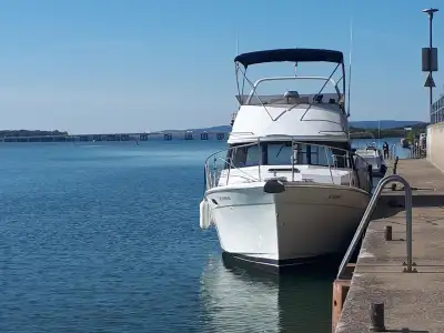 Bayliner 3288 Motoryacht 1991 – Quai payé pour la saison à la Marina de Berthierville À vendre : Bay...