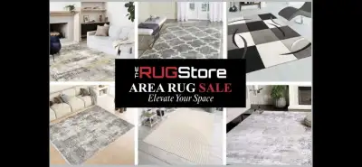 Area Rug Sale at The Rug Store on George Ferguson Way, Abbotsfor, View more