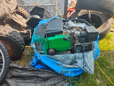 Onan generator 4000 watt, 20 hp motor did run a few years ago. $150