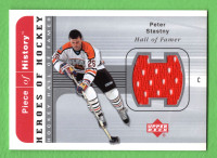2002-03 UD Piece of History Heroes Jerseys #HHPS Peter Stastny